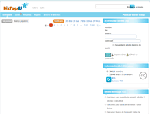 Tablet Screenshot of biztagses.com